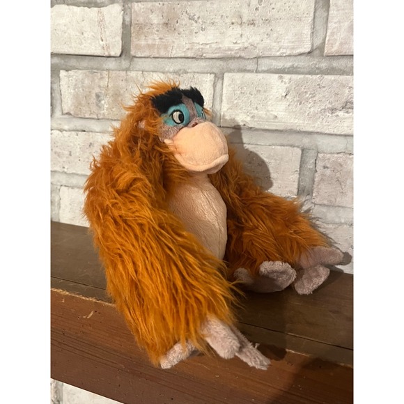 Jungle Book King Louie Plush Orangutan Stuffed Toy 7" Authentic Disney Parks - Picture 7 of 8